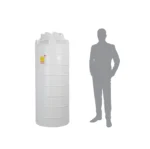 مخزن 500 لیتری عمودی بلند سه لایه آنتی باکتریال - Image 3