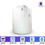 منبع آب زیرپله ای 1000 لیتری گرد سه لایه آنتی باکتریال