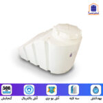 مخزن آب زیر پله ای پلی اتیلن 500 لیتری سه لایه آنتی باکتریال